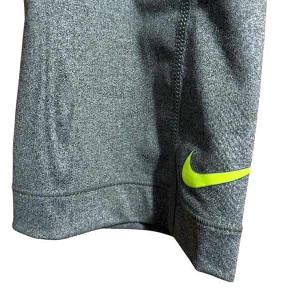 NWT Nike Pro Gray & Yellow Dri-Fit Competition Base Layer crop leggings Medium - Picture 5 of 9
